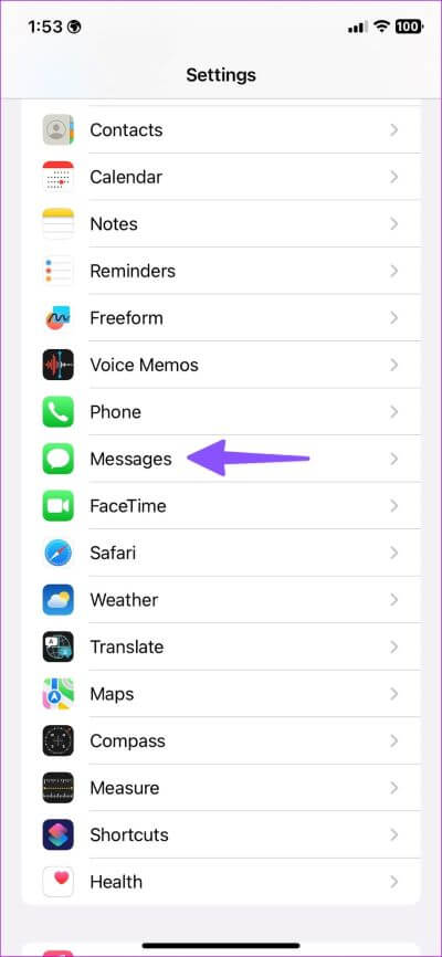 Fix-iPhone-Not-Receiving-Text-Notifications-24 أفضل 10 إصلاحات لعدم تلقى الإشعارات النصية على iPhone