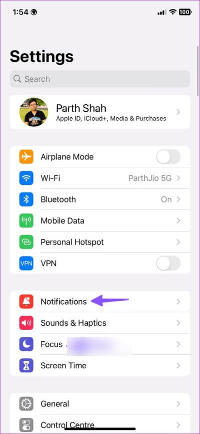 Fix-iPhone-Not-Receiving-Text-Notifications-6-1 أفضل 10 إصلاحات لعدم تلقى الإشعارات النصية على iPhone