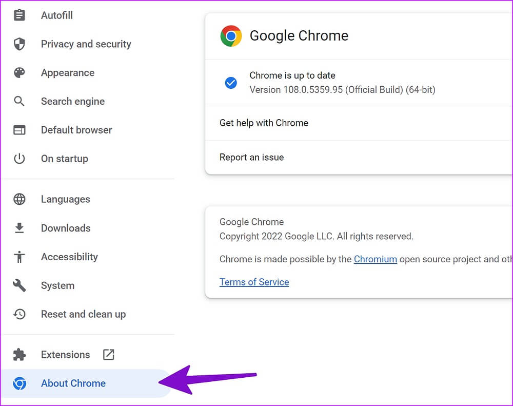 Fix-scaling-and-zoom-issues-in-Google-Chrome-3 أفضل 7 إصلاحات لعدم تحميل Microsoft OneDrive في المتصفح على Windows 11