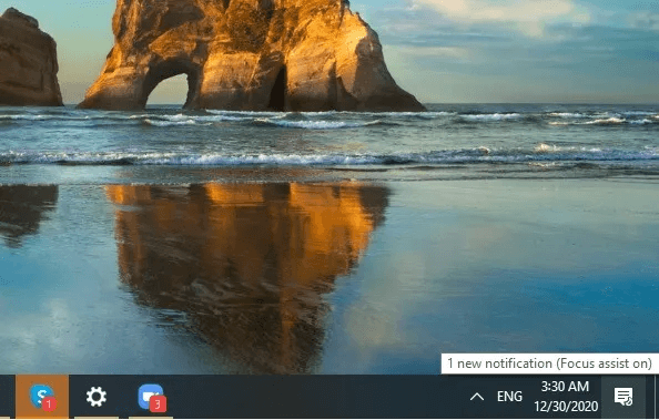 Focus-Assist-Example-Skype.jpg كيفية استخدام Windows 10 Focus Assist للتحكم في الإشعارات
