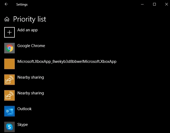 Focus-Assist-Priority-List.jpg كيفية استخدام Windows 10 Focus Assist للتحكم في الإشعارات