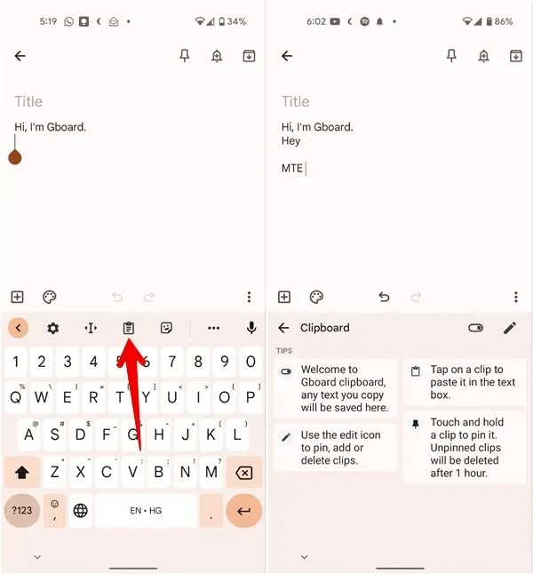 Gboard-Clipboard.jpg كيفية استخدام Gboard: الدليل النهائي