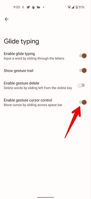 Gboard-Glide-Spacebar.jpg كيفية استخدام Gboard: الدليل النهائي