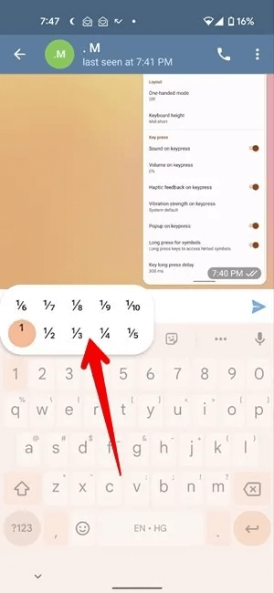 Gboard-Number-Fraction.jpg كيفية استخدام Gboard: الدليل النهائي