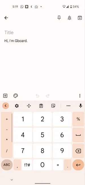 Gboard-Number-Pad.jpg كيفية استخدام Gboard: الدليل النهائي