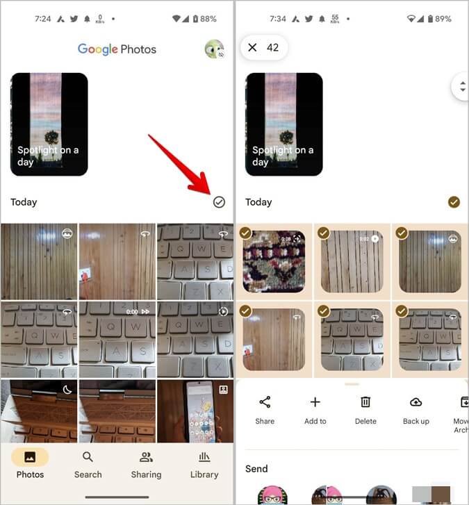 ماذا تعني الرموز والأيقونات المختلفة على Google Photos - %categories
