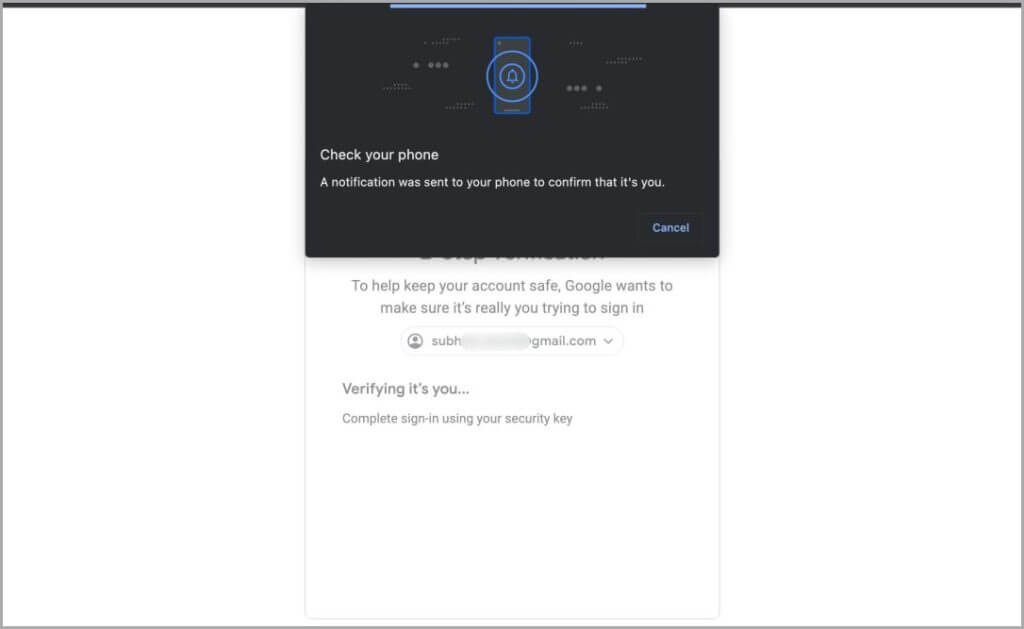 Google-Sign-in-using-Bluetooth-Security-key-on-Web-1024x629-1 كيفية استخدام الهاتف كمفتاح أمان (Bluetooth) لحساب Google