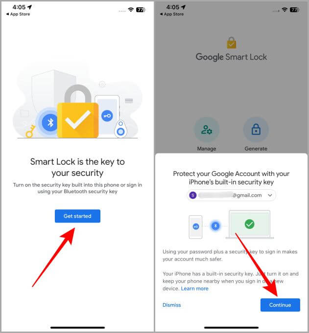 Google-Smart-Lock-iOS كيفية استخدام الهاتف كمفتاح أمان (Bluetooth) لحساب Google