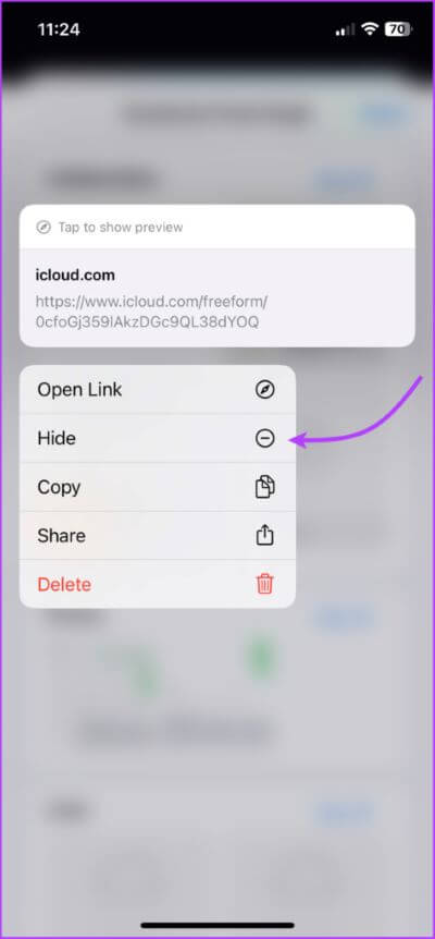 Hide-a-collaborative-project-in-Messages-2-475x1024-1 كيفية التعاون في المشاريع باستخدام الرسائل على iPhone و iPad و Mac