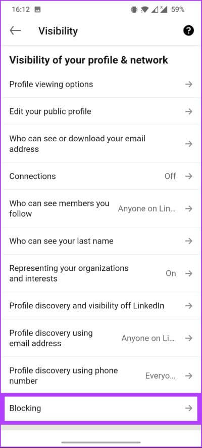 How-to-Block-Someone-on-LinkedIn_27 كيفية حظر شخص ما على LinkedIn دون علمه