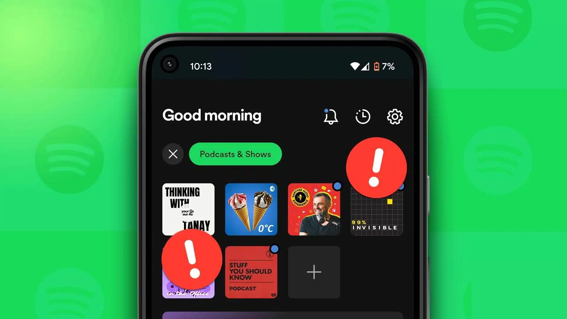 Android 휴대폰에서 작동하지 않는 Spotify Podcast에 대한 12가지 수정 - android Android에서 작동하지 않는 Spotify Podcast를 수정하는 방법 - Android 휴대폰에서 작동하지 않는 Spotify Podcast에 대한 12가지 수정