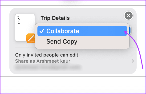 How-to-initiate-collaboration-with-Messages-on-Mac-2 كيفية التعاون في المشاريع باستخدام الرسائل على iPhone و iPad و Mac