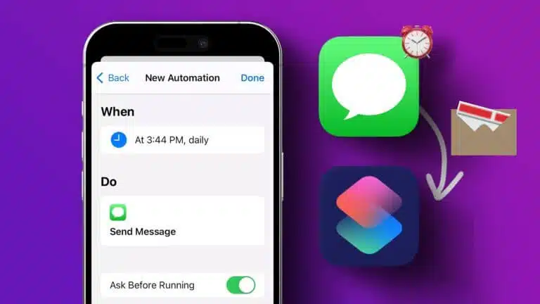 Comment programmer un message texte sur votre iPhone à l'aide de l'application Raccourcis - ios Comment programmer un message texte sur votre iPhone à l'aide de l'application de raccourci 768x432