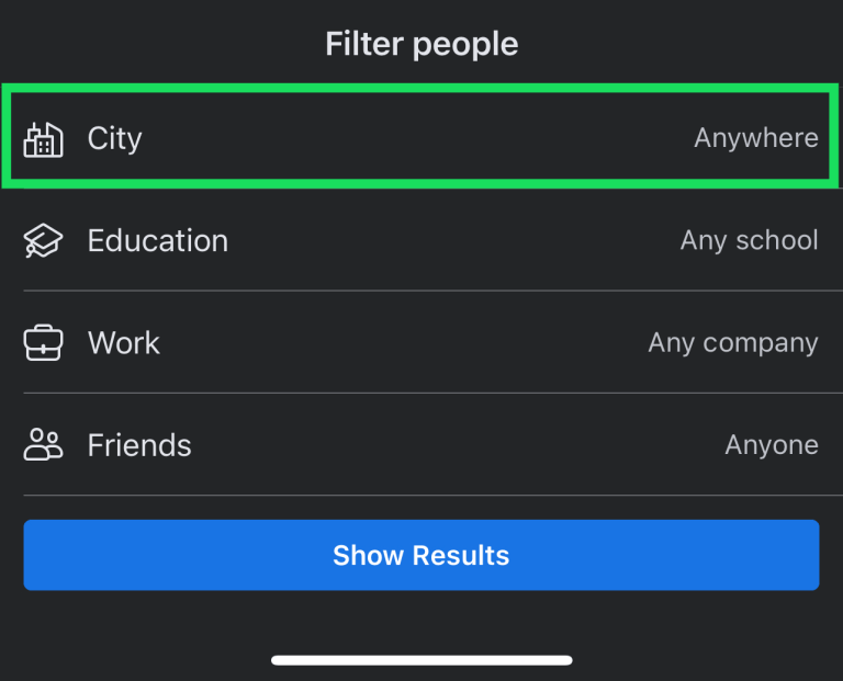 كيفية البحث على أصدقاء جدد على Facebook حسب المدينة - %categories