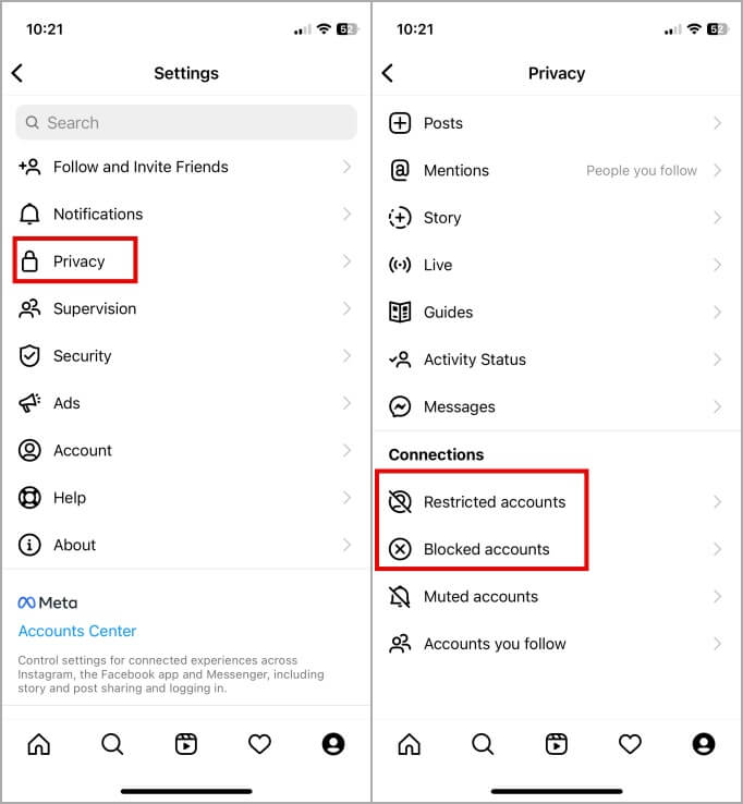 Instagram-Block-vs-Report-vs-Restrict-10 الحظر مقابل  التبليغ مقابل التقييد على Instagram : متى تستخدم أي خيار وكيف