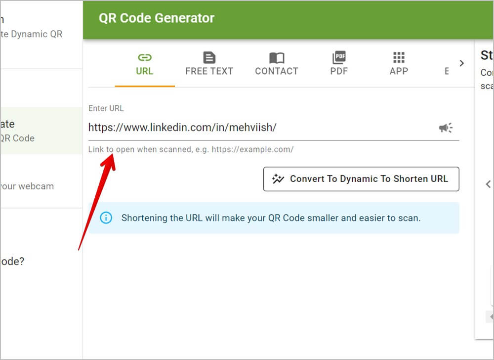 LinkedIn-Profile-Copy-URL-for-Qr-Code كيفية البحث عن رابط ملف تعريف LinkedIn ومشاركته على الهاتف المحمول والكمبيوتر الشخصي