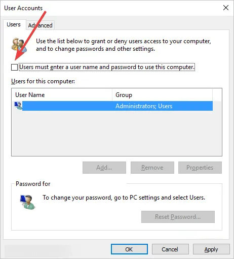 Login-Screen-Users-must-enter-a-username-and-password-to-use-this-computer.png 8 طرق لإصلاح شاشة تسجيل الدخول إلى Windows المفقودة