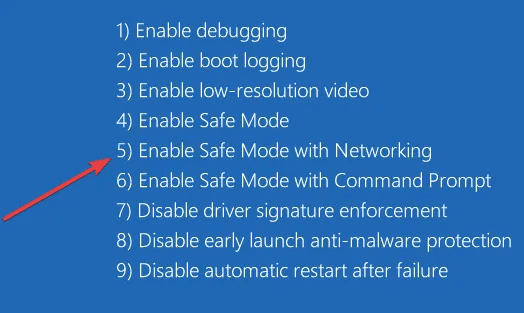 Login-Screen-startup-settings-list.png 8 طرق لإصلاح شاشة تسجيل الدخول إلى Windows المفقودة