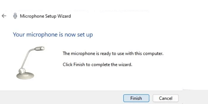 Microphone-not-working-Windows11-Speech-Recognition-Volume-Finish.jpg كيفية إصلاح مشكلة عدم عمل الميكروفون في Windows