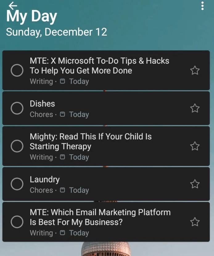 Microsoft-To-Do-MyDay-View.jpg 7 نصائح Microsoft To-Do لمساعدتك على إنجاز المزيد