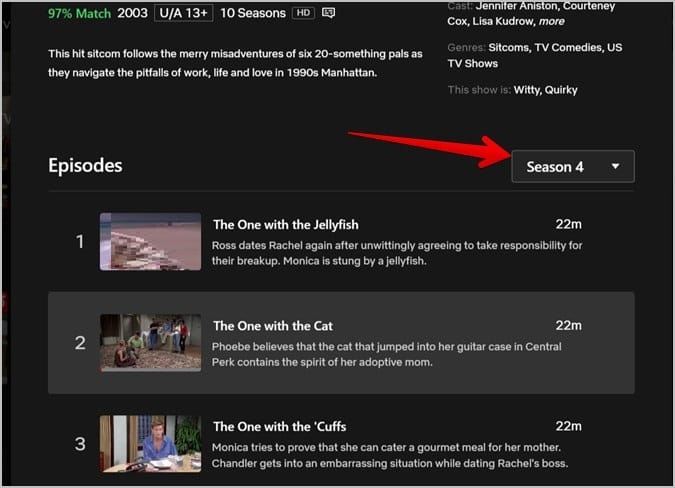 Netflix-Website-TV-Show-season-change كيفية تغيير المواسم أو الحلقات على Netflix