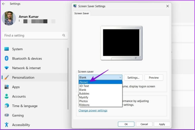 None-option-768x514-1 أفضل 7 إصلاحات لذهاب الكمبيوتر إلى النوم بشكل عشوائي على Windows 11