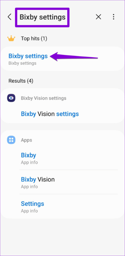 Open Bixby Settings 500x1024 1 - أفضل 7 طرق لإصلاح عدم عمل Bixby على هواتف Samsung Galaxy