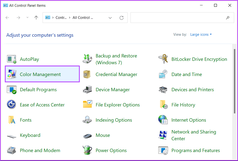 أفضل 6 طرق لفتح إدارة الألوان على Windows 11 - %categories