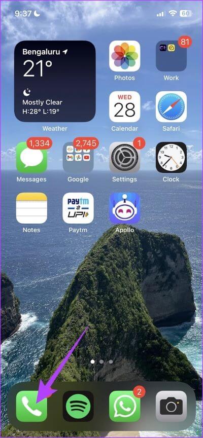 Open-Phone-app-2 كيفية البحث عن رقم IMEI على iPhone:إليك 8 طرق سهلة