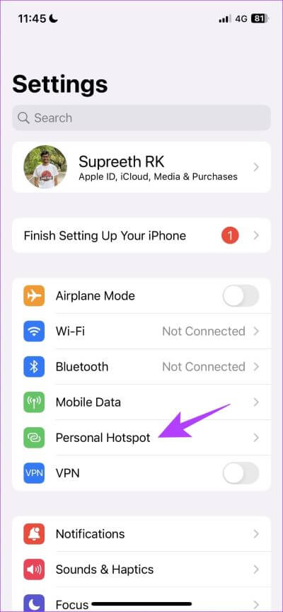 كيفية تغيير اسم نقطة الاتصال وكلمة المرور على iPhone و Android - %categories