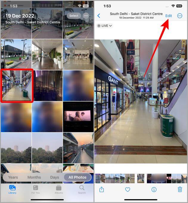 Photos-App-iOS كيفية الحصول على صور كاملة الدقة مرة أخرى على iPhone من iCloud