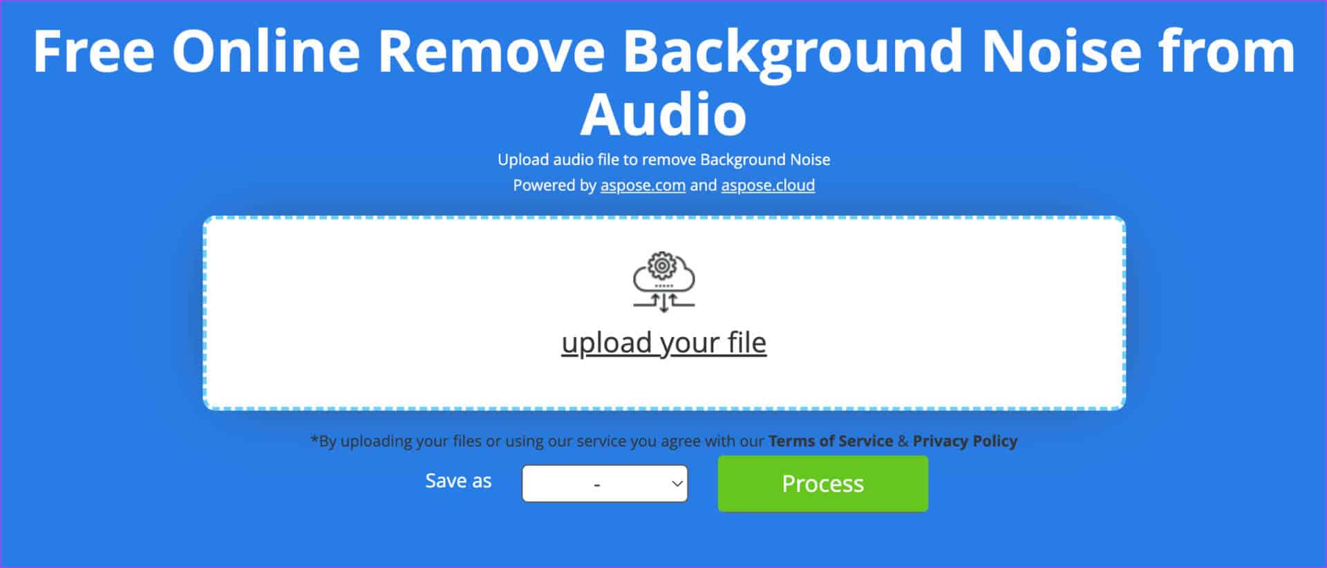 Remove-Noise5 4 أدوات مجانية لإزالة ضوضاء الخلفية من الصوت