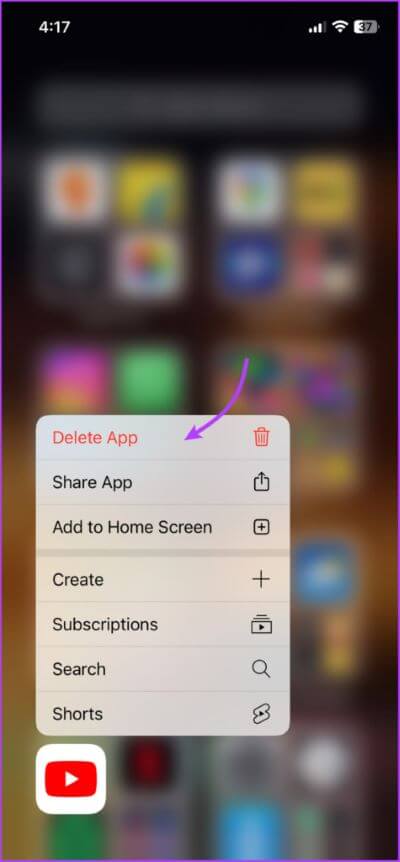 Remove-and-Reinstall-the-App-1-475x1024-1 10 طرق لإصلاح تعطل تطبيق YouTube أو عدم عمله على iPhone