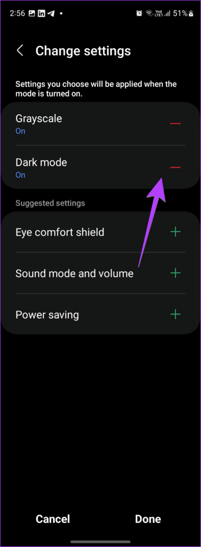 Samsung-Galaxy-Phone-Modes-Sleep-Settings-Remove-565x1536-1 كيفية تشغيل الوضع الداكن أو إيقاف تشغيله على هواتف Samsung Galaxy