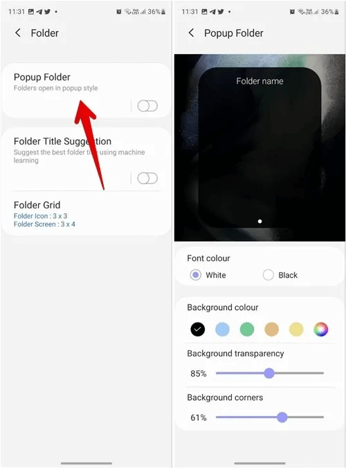 Samsung-Good-Lock-Pop-up-folder-Customize.jpg 20 نصيحة من أجل تخصيص الشاشة الرئيسية على هواتف Samsung