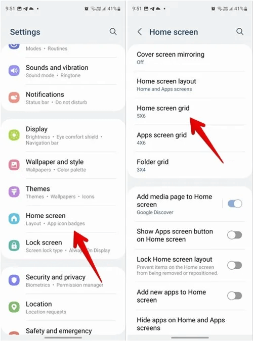 Samsung-Home-Screen-Grid.jpg 20 نصيحة من أجل تخصيص الشاشة الرئيسية على هواتف Samsung