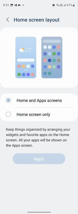Samsung-Home-Screen-Layout-Apply.jpg 20 نصيحة من أجل تخصيص الشاشة الرئيسية على هواتف Samsung