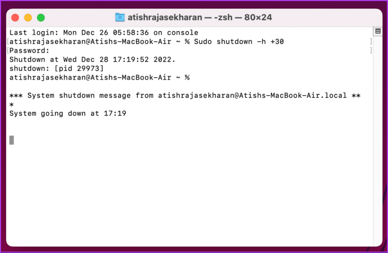 Schedule-Shutdown-Timer-on-Mac_10-768x502-1 3 طرق لجدولة مؤقت لإيقاف تشغيل نظام Mac