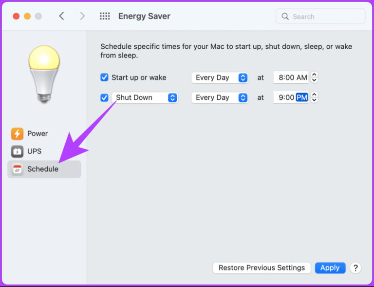 Schedule-Shutdown-Timer-on-Mac_4-768x589-1 3 طرق لجدولة مؤقت لإيقاف تشغيل نظام Mac