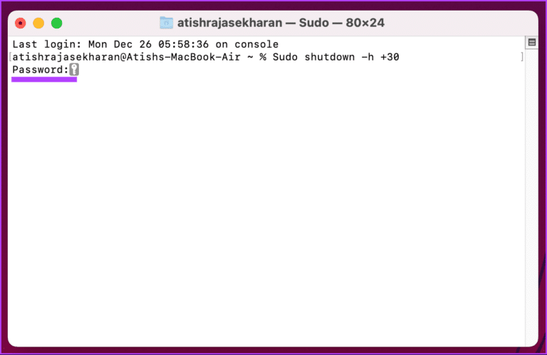 Schedule-Shutdown-Timer-on-Mac_9-768x499-1 3 طرق لجدولة مؤقت لإيقاف تشغيل نظام Mac