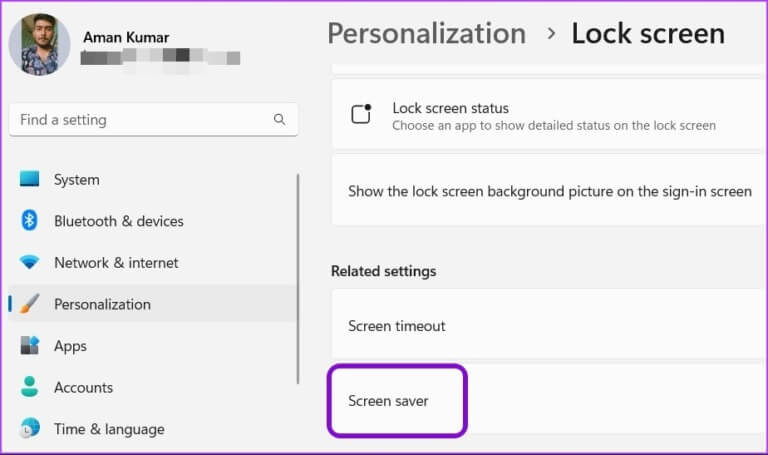 Screen-saver-768x455-1 أفضل 7 إصلاحات لذهاب الكمبيوتر إلى النوم بشكل عشوائي على Windows 11
