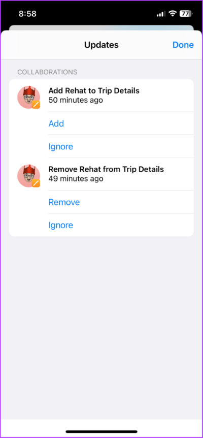 See-project-activity-in-Messages-app-2-475x1024-1 كيفية التعاون في المشاريع باستخدام الرسائل على iPhone و iPad و Mac