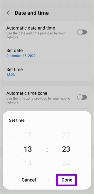 أفضل 5 طرق لإصلاح خطأ الوقت على Android و iPhone - %categories