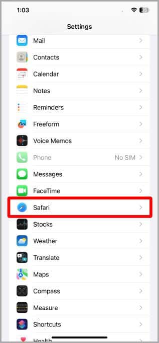 Settings-iOS-2 كيفية إضافة وإزالة وتحديث بطاقات الائتمان في Safari على iPhone