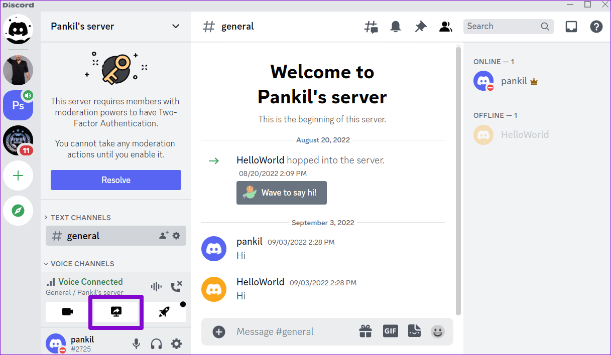 Share-Screen-on-Discord-Voice-Channel-on-Desktop كيفية مشاركة الشاشة في Discord على سطح المكتب والجوال