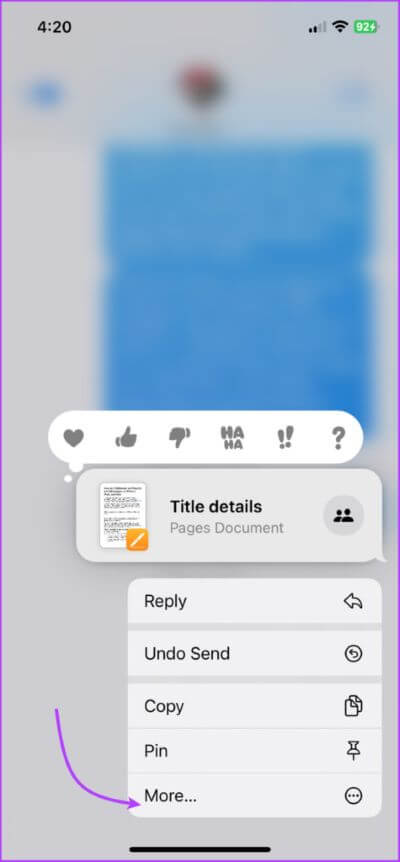 Share-or-forward-a-project-in-Messages-2-475x1024-1 كيفية التعاون في المشاريع باستخدام الرسائل على iPhone و iPad و Mac
