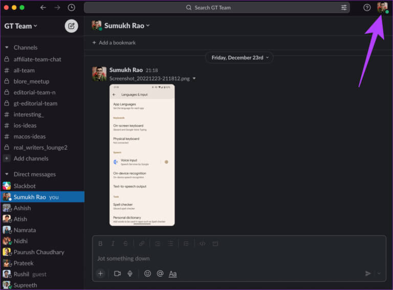 Slack-no-sound-14-768x566-1 أفضل 10 طرق لإصلاح عدم إصدار صوت إشعار Slack على Mac