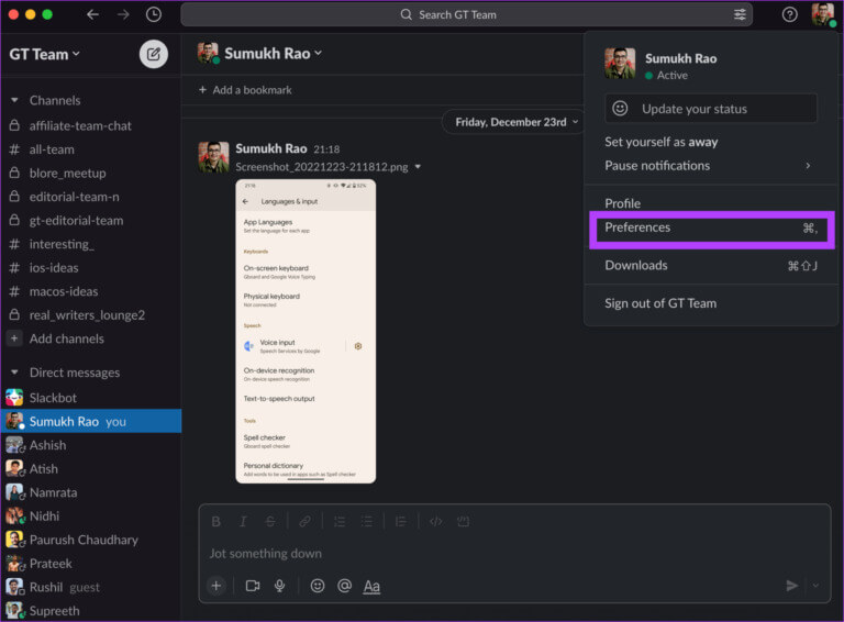Slack-no-sound-15-768x566-1 أفضل 10 طرق لإصلاح عدم إصدار صوت إشعار Slack على Mac