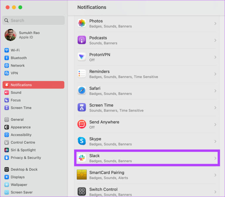 Slack-no-sound-22-768x671-1 أفضل 10 طرق لإصلاح عدم إصدار صوت إشعار Slack على Mac