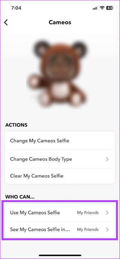 Snapchat Cameo Privacy - كيفية تغيير أو حذف Cameo الخاص بك على Snapchat على iPhone و Android